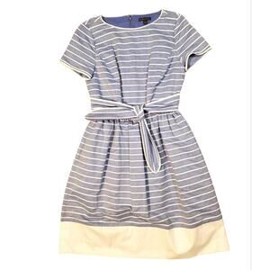 Brooks Brothers Striped Cotton Dobby Dress Size 6